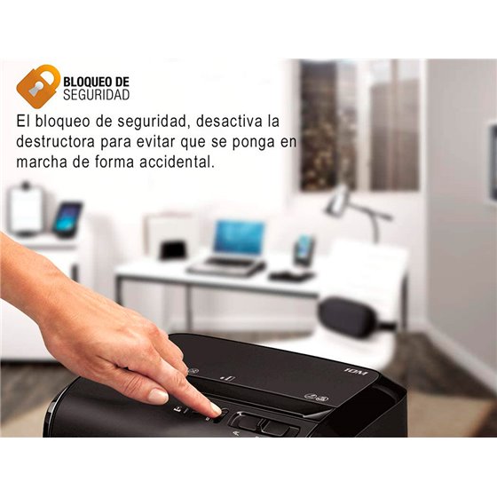 Destructora De Documentos Fellowes 10M Capacidad De Corte 10 H Seguridad P5 Destruye Grapas Y Tarjetas De