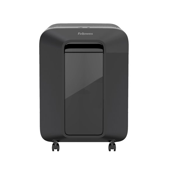 Destructora De Documentos Fellowes Lx201 Capacidad De 12H Seguridad P5 Grapas Clips Y Tarjetas 23 Litros Negra