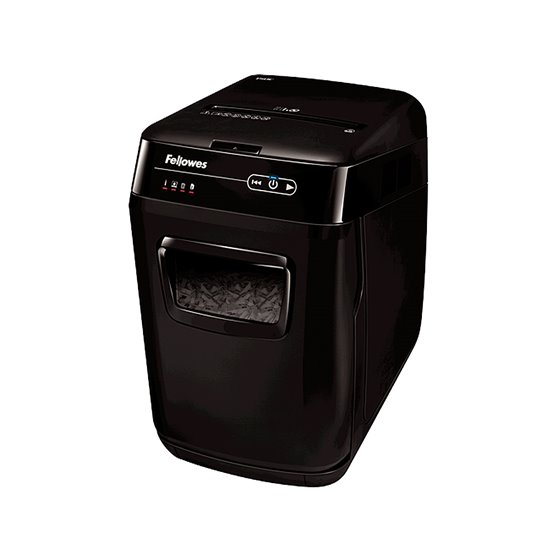 Destructora De Documentos Fellowes Automax 150C Capacidad De Corte 150 Hojas Clips Grapas Tarjetas Y Cd 32L