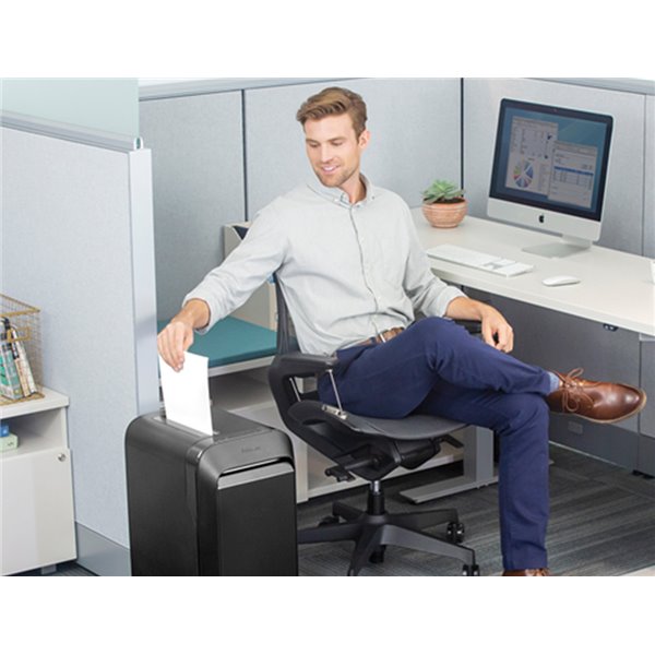 Destructora De Documentos Fellowes Lx-220 Capacidad De Corte 20 H Seguridad P4 Destruye Grapas Clips Y