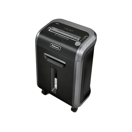 Destructora De Documentos Fellowes Ps-79Ci Capacidad De Corte 16 H Destruye Tarjetas De Credito Grapas Clips Y Cd