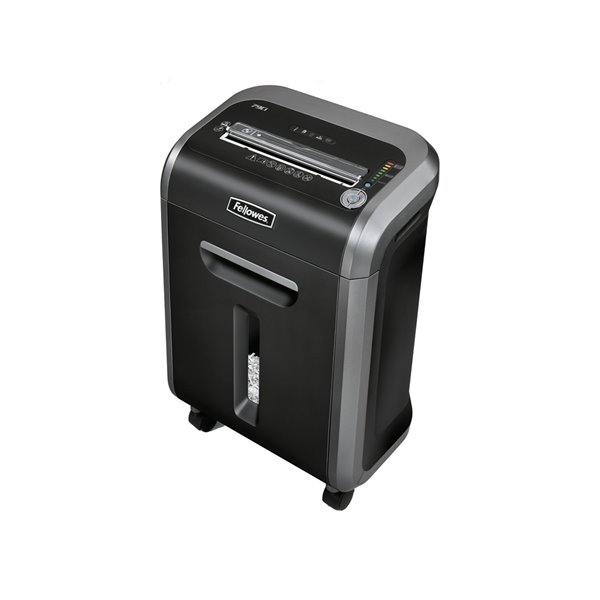 Destructora De Documentos Fellowes Ps-79Ci Capacidad De Corte 16 H Destruye Tarjetas De Credito Grapas Clips Y Cd