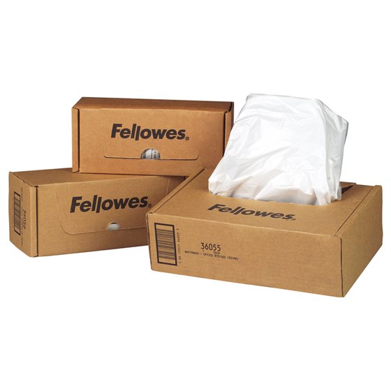Bolsa De Residuos Fellowes Para Destructora De Documentoscaja Con 50 Und. Para Ps380 380Cc/420/420Cc/480Cc