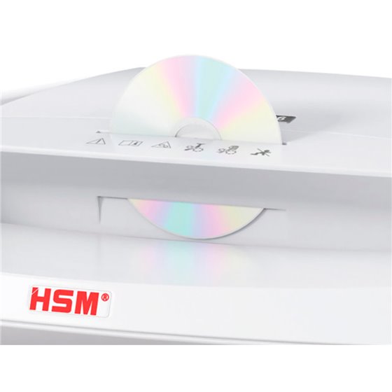 Destructora De Documentos Hsm Securio B34 Capacidad De Corte 24 H En Particulas Destruye Grapas Clips Cd Y