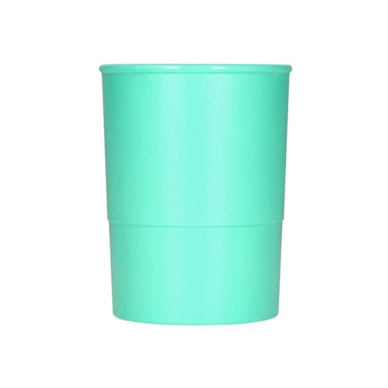 Cubilete Portalapices Q-Connect Verde Menta Pastel Opaco Plastico Diametro 75 Mm Alto 100 Mm