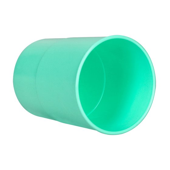 Cubilete Portalapices Q-Connect Verde Menta Pastel Opaco Plastico Diametro 75 Mm Alto 100 Mm