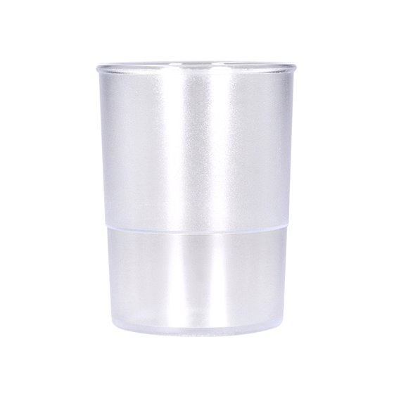 Cubilete Portalapices Q-Connect Transparente Plastico Diametro 75 Mm Alto 100 Mm