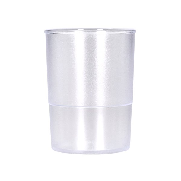 Cubilete Portalapices Q-Connect Transparente Plastico Diametro 75 Mm Alto 100 Mm