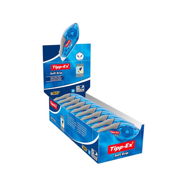 Corrector Tipp-Ex Cinta Soft Grip 4,2 Mm X 10 M