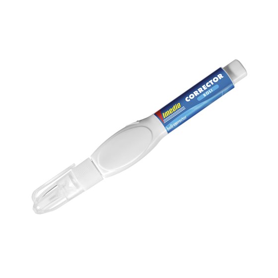 Corrector Imedio Lapiz Roller Punta Metalica 8 Ml