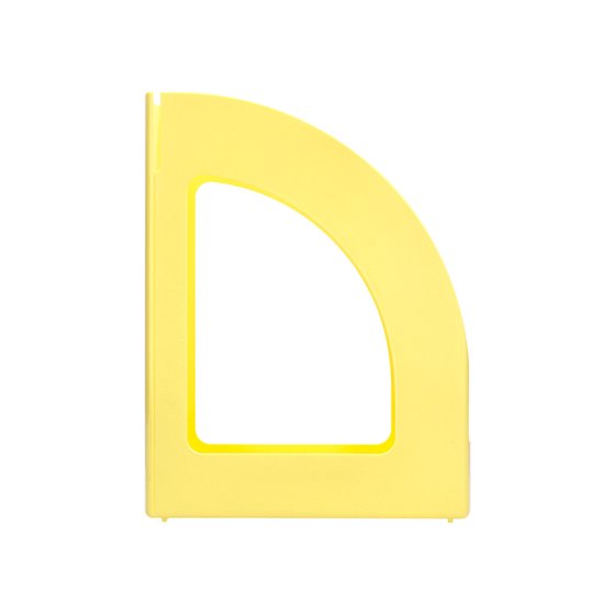 Revistero Plastico Q-Connect Color Amarillo Pastel