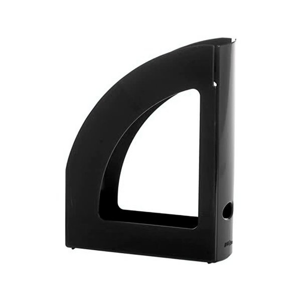 Revistero Archivo 2000 Antimicrobiano Sanitized Poliestireno Lomo 80 Mm Negro 250X80X320 Mm