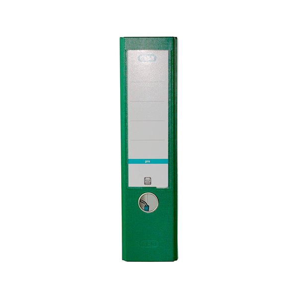 Archivador De Palanca Elba Top Carton Compacto Polipropileno Con Rado Din A4 Lomo De 80 Mm Verde