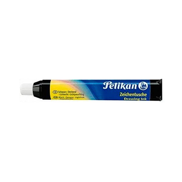 Tinta China Pelikan Negro Cargador 9 Ml Blister De 1 Unidad