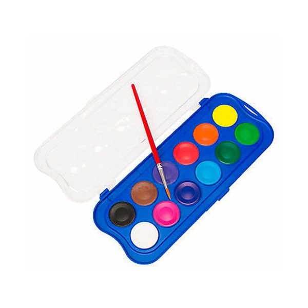 Acuarela Giotto 12 Colores Estuche De Plastico