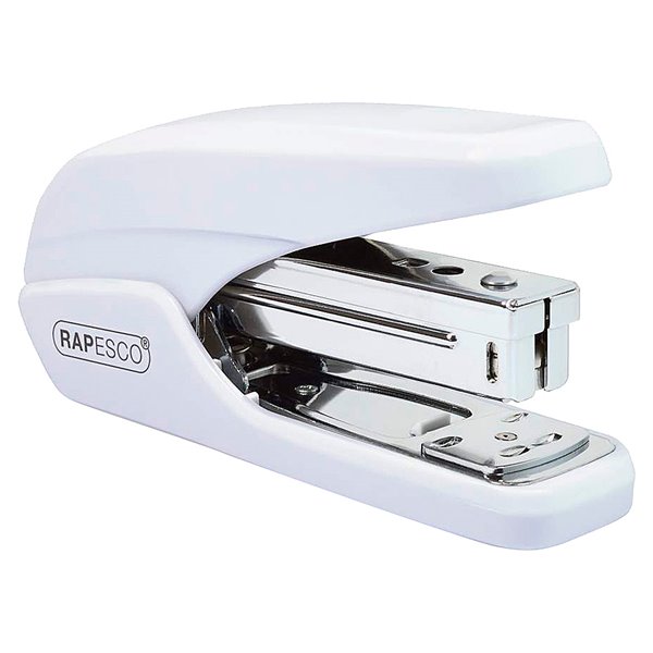 Grapadora Rapesco X5-25Ps Mini Capacidad 25 Hojas Usa Grapas 24/6 Y 26/6 Color Blanco