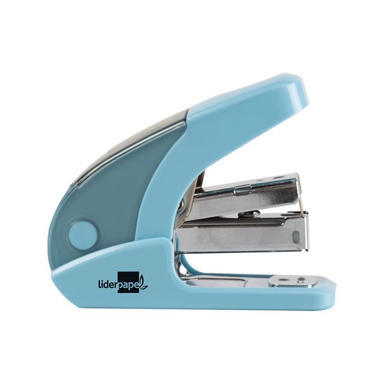 Grapadora Liderpapel Micro Con Regalo De Caja De 1000 Grapas 24/6 26/6 Capacidad 20 Hojas