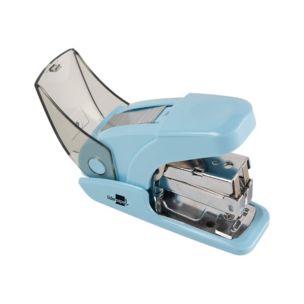 Grapadora Liderpapel Micro Con Regalo De Caja De 1000 Grapas 24/6 26/6 Capacidad 20 Hojas