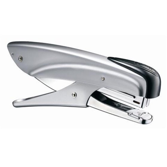 Grapadora Maped Universal Metalica De Tenaza Capacidad 20 Hojas Usa Grapas 26/6 En Blister