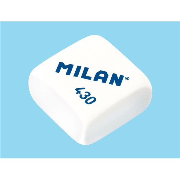 Sacapuntas Milan Collection Plastico 2 Usos + 4 Gomas De Borrar 430