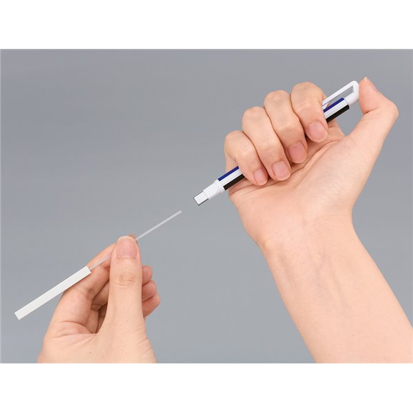 Portagomas Tombow Con Clip Mono Zero Punta Rectangular 2,5X5 Mm