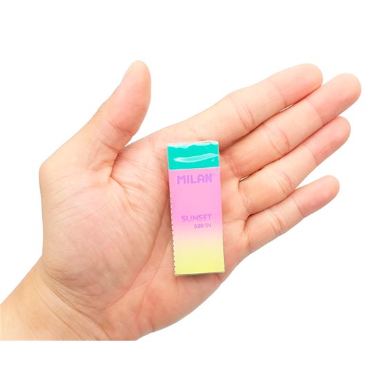 Goma De Borrar Milan Nata 320 Sunset Colores Surtidos