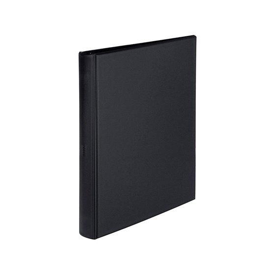 Carpeta Multifin Alfa 3005-M 16 Anillas 25 Mm Plastico Folio Negro