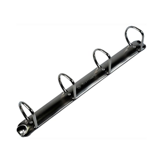 Carpeta Exacompta Canguro 4 Anillas 50 Mm Din A4+ Carton Forrado Polipropileno Personalizable 3 Bolsillos