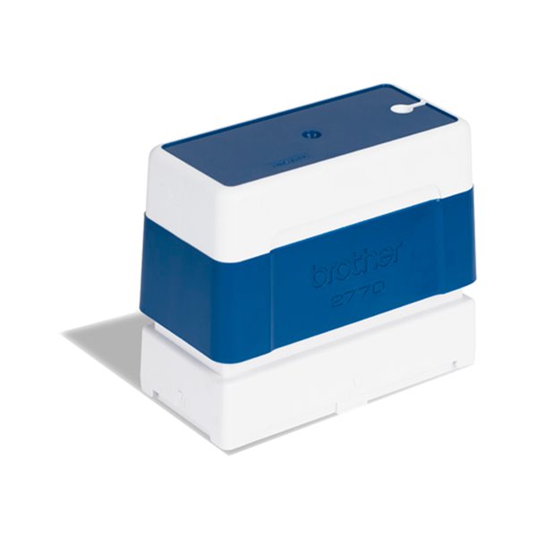 Sello Automatico Brother 27 Mm X 70 Mm Azul