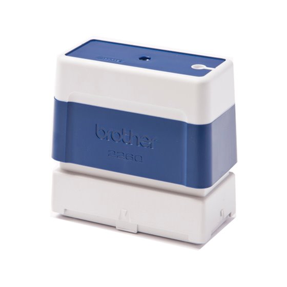 Sello Automatico Brother 22 Mm X 60 Mm Azul