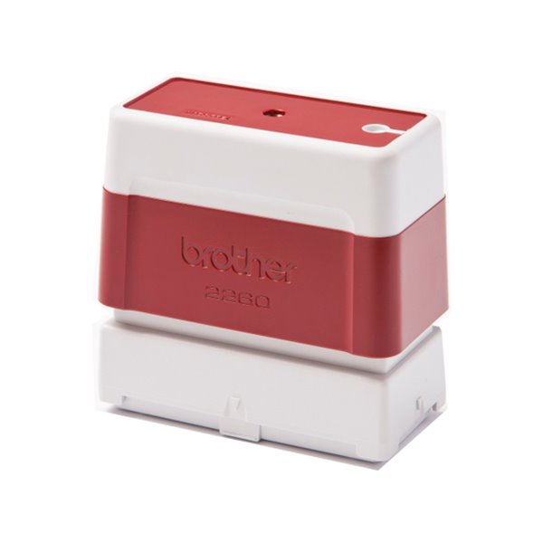 Sello Automatico Brother 22 Mm X 60 Mm Rojo
