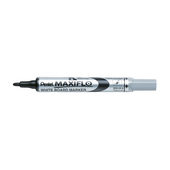 Rotulador Maxiflo Pentel Para Pizarra Blanca Color Negro