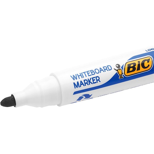 Rotulador Bic Velleda Para Pizarra Negro Punta Redonda 1,3 Mm