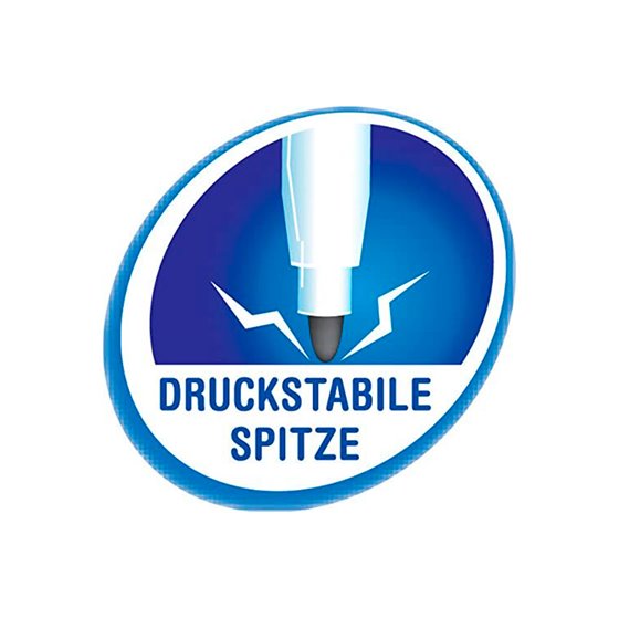 Rotulador Bic Velleda Para Pizarra Azul Punta Redonda 1,3 Mm