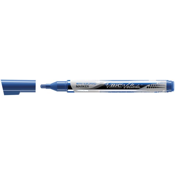 Rotulador Bic Velleda Liquid Pocket Punta Redonda 2,2 Mm Azul