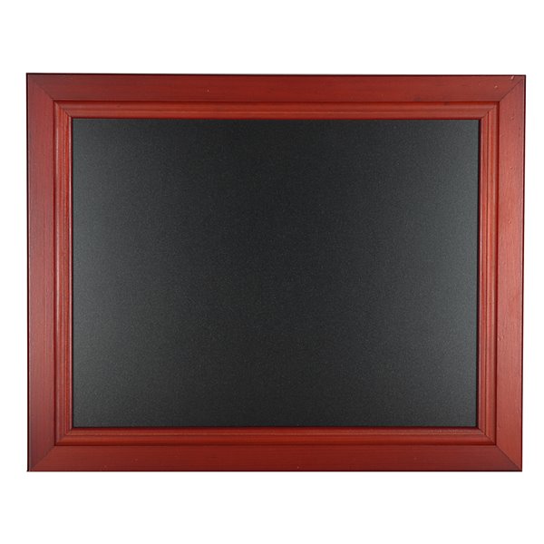 Pizarra Negra Liderpapel Mural De Madera Con Superficie Para Rotuladores Tipo Tiza 40X50Cm