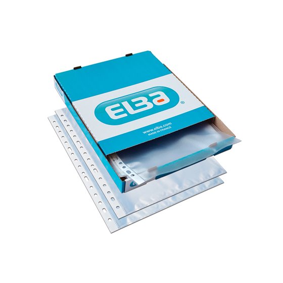 Funda Multitaladro Elba Standard Folio 90 Micras Piel Naranja Caja De 100 Unidades