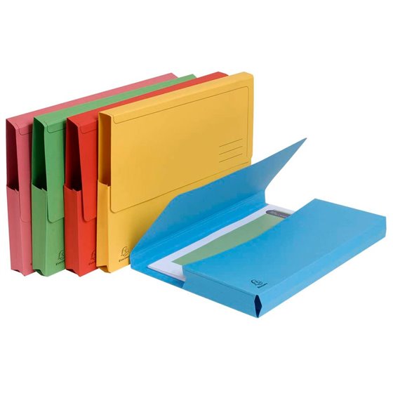 Subcarpeta Cartulina Con Bolsa Exacompta Din A4 Colores Surtidos 210 Gr