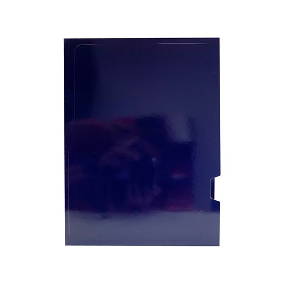 Subcarpeta Cartulina Gio Plastificada Presentacion 2 Solapas Din A4 Azul 275G/M2