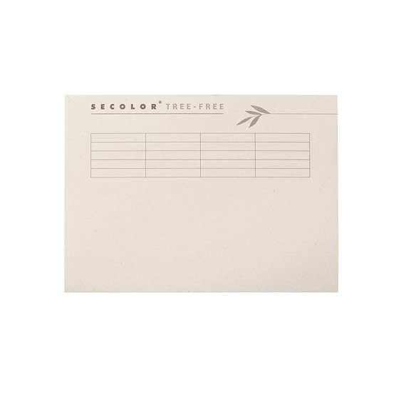 Subcarpeta Cartulina Tarifold 100% Ecologica 226 G/M2 Din A4 Color Crema Pack De 10 Unidades