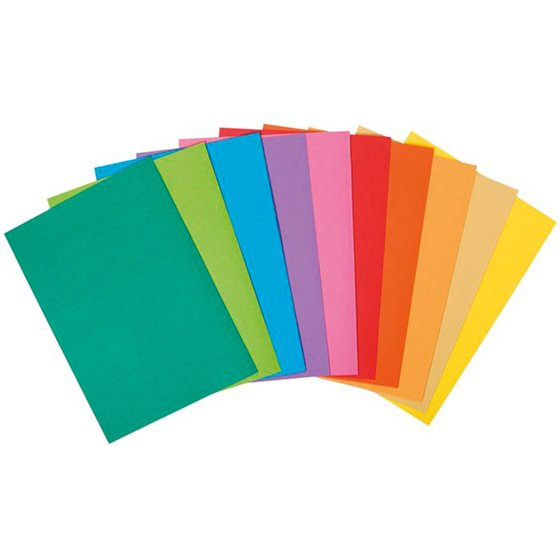 Subcarpeta Papel Exacompta Din A4 Colores Surtidos 80 Gr