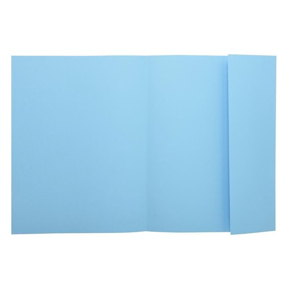 Subcarpeta Exacompta Din A4 Azul 160G/M2 Con Solapa Interior