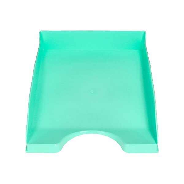 Bandeja Sobremesa Plastico Q-Connect Verde Menta Opaco 240X70X340Mm