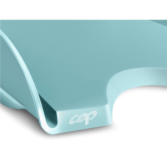 Bandeja Sobremesa Cep Riviera Plastico Color Verde Agua 348X257X66 Mm