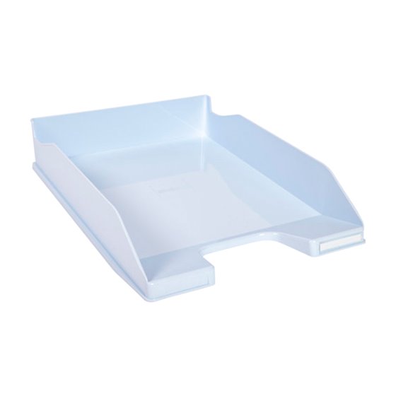 Bandeja Sobremesa Exacompta Aquarel Combo Midi Azul Pastel 347X255X65 Mm