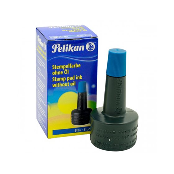 Tinta Tampon Pelikan Azul Bote 28 Ml