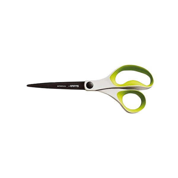 Tijera Oficina Scotch 20 Cm Titanio Fundido Mango Ergonomico Colores Surtidos