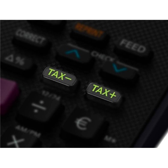 Calculadora Casio Hr-150Rce Impresora Pantalla Lc Papel 58 Mm Impresion Bicolor 12 Digitos Ac/Dc Color Negro