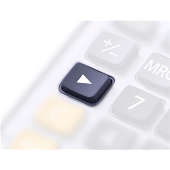 Calculadora Casio Ms-80E Sobremesa 8 Digitos Tx +/- Tecla Doble Cero Color Azul