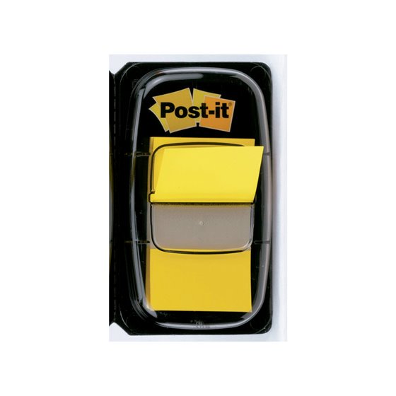 Banderitas Separadoras 680-5 Amarilla Dispensador De 50 Unidades